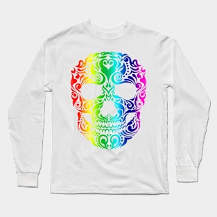 Halloween Skull Long Sleeve T-Shirt